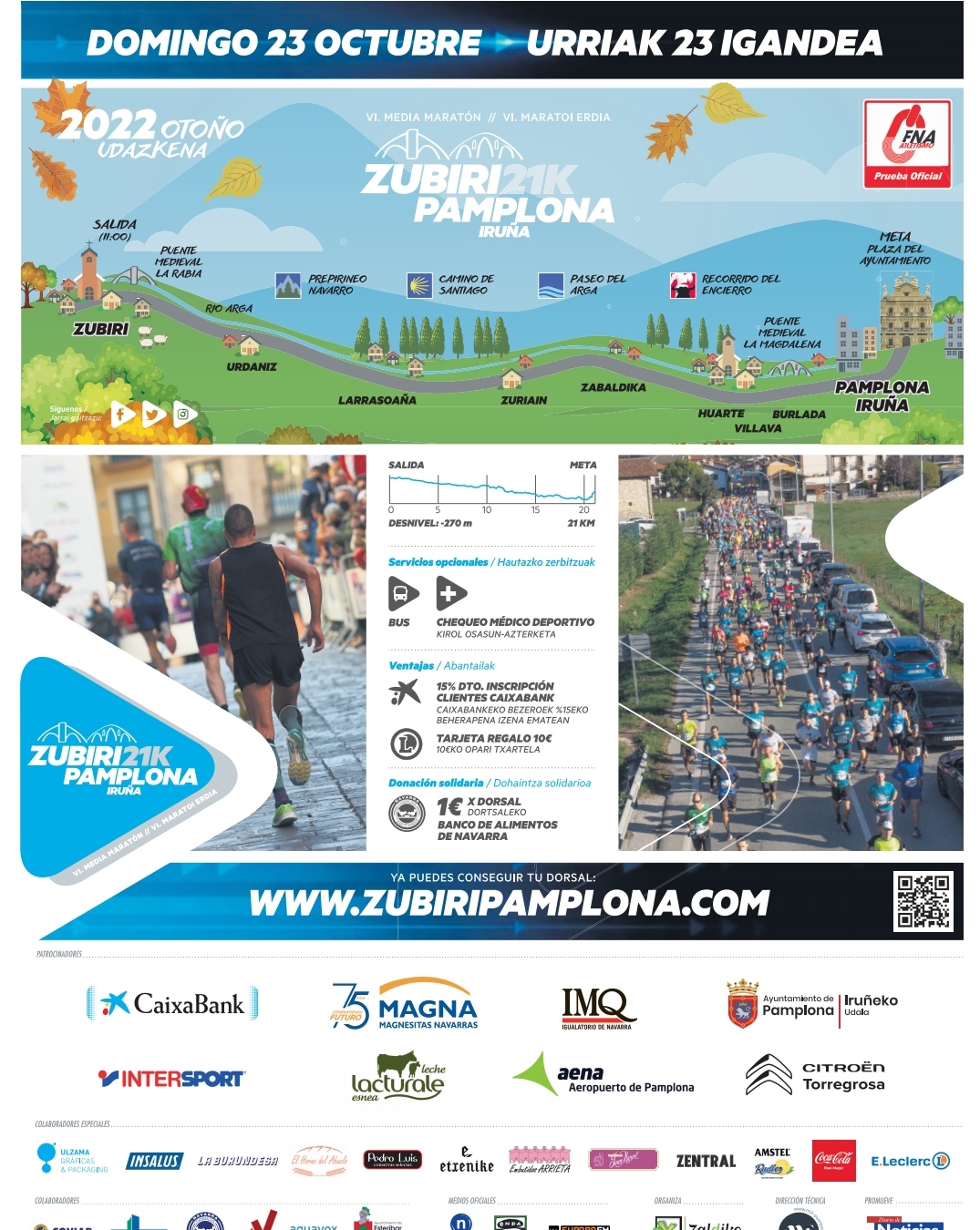 Competiciones de Ruta en el mes de octubre