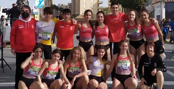 Selecci&oacute;n Navarra Campeonato de Espa&ntilde;a de Marcha en ruta