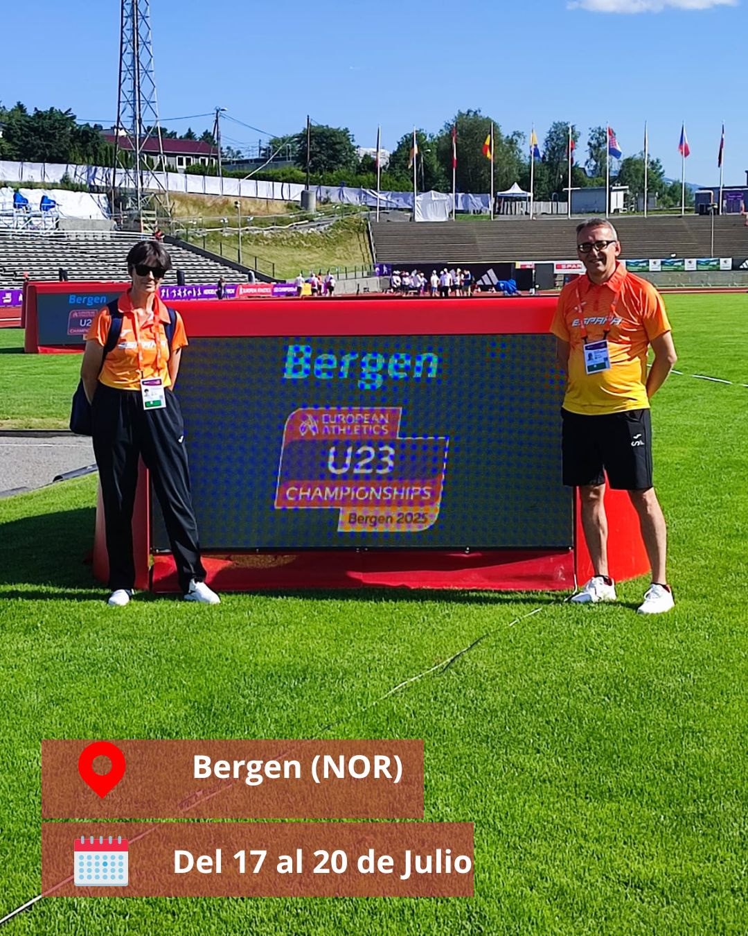 Orlando Mill&aacute;n est&aacute; Bergen en el Europeo Sub-23