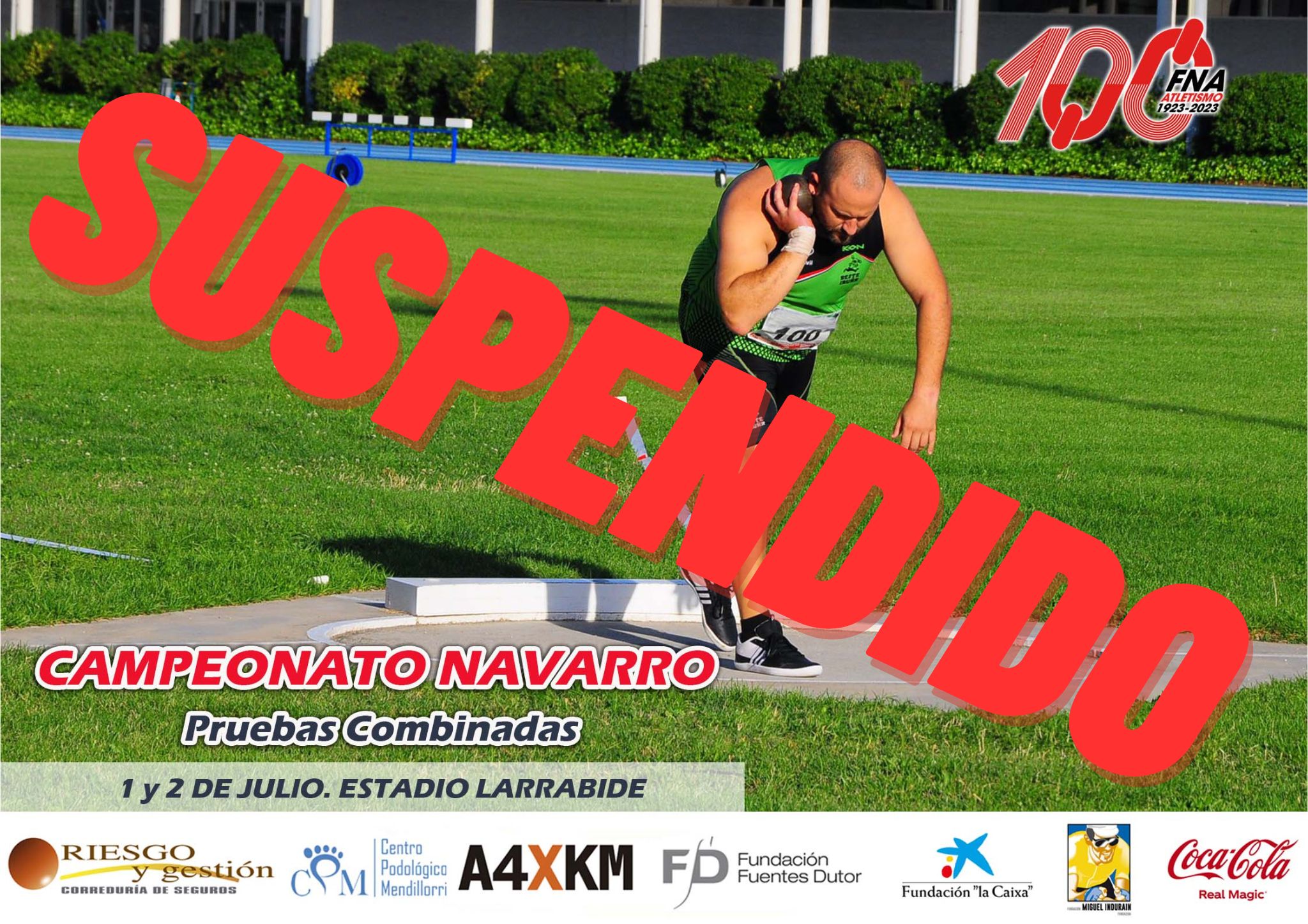 Suspendido el Campeonato Navarro de Pruebas Combinadas