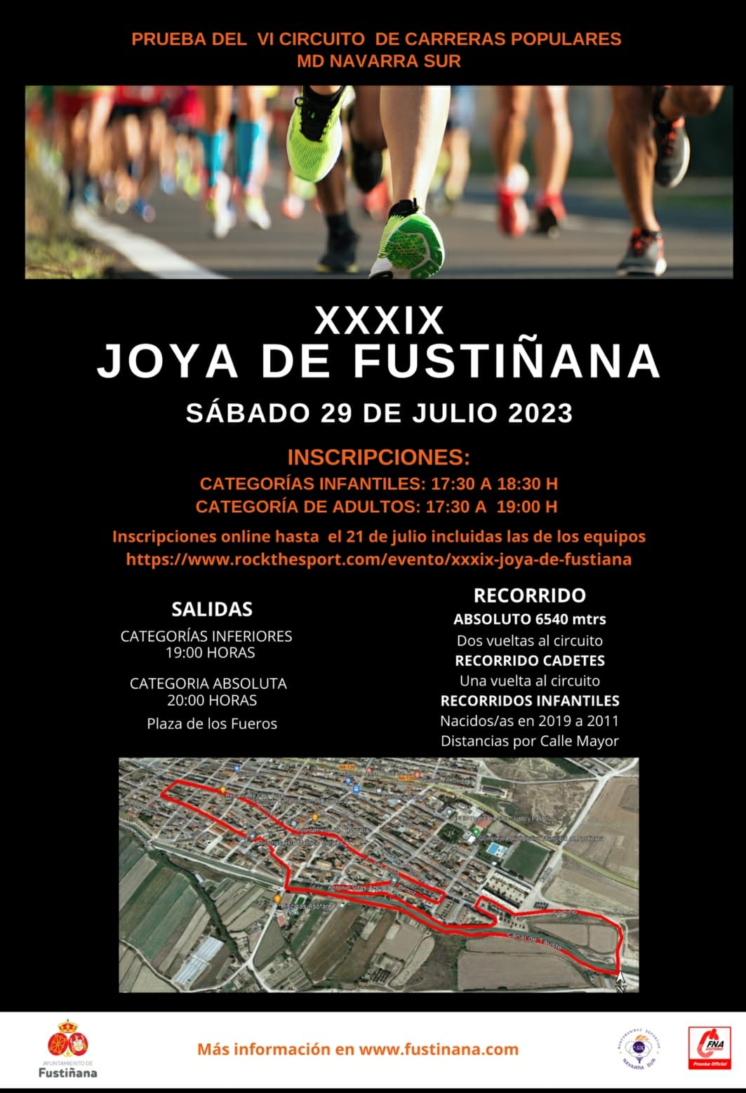 Pr&oacute;ximas Competiciones de Ruta