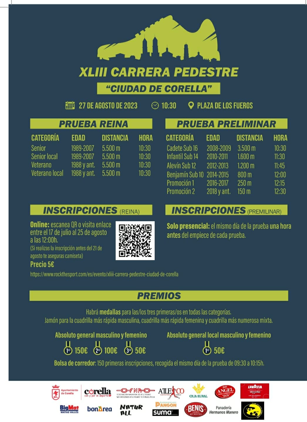 Próximas Competiciones de Ruta