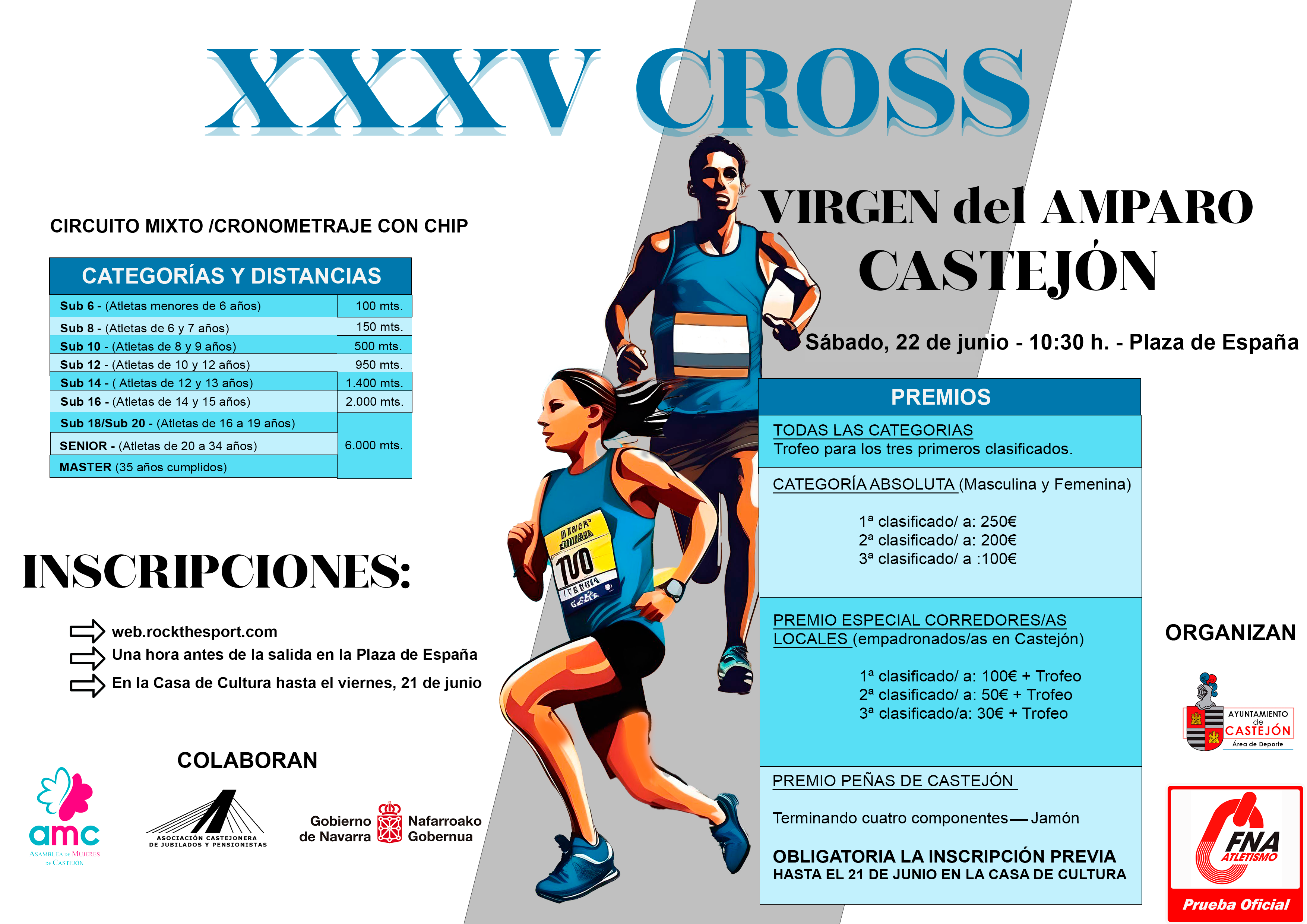 Próximas Competiciones Ruta y Trail