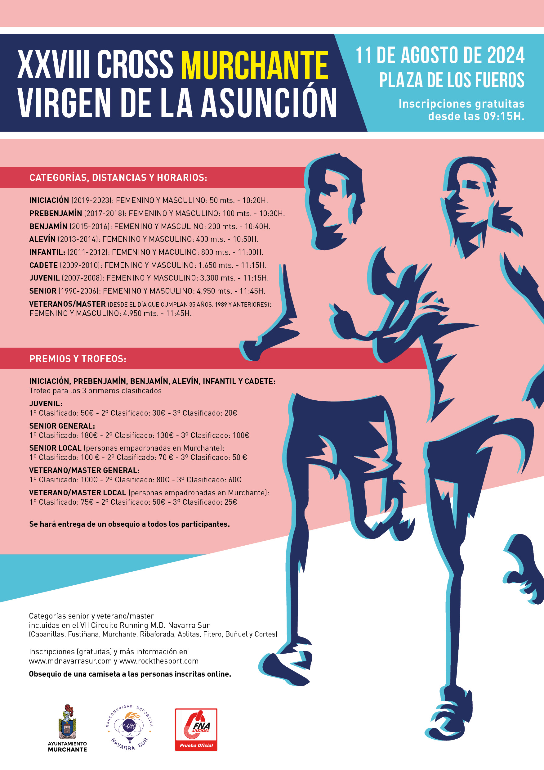 Pr&oacute;ximas competiciones Ruta y Trail