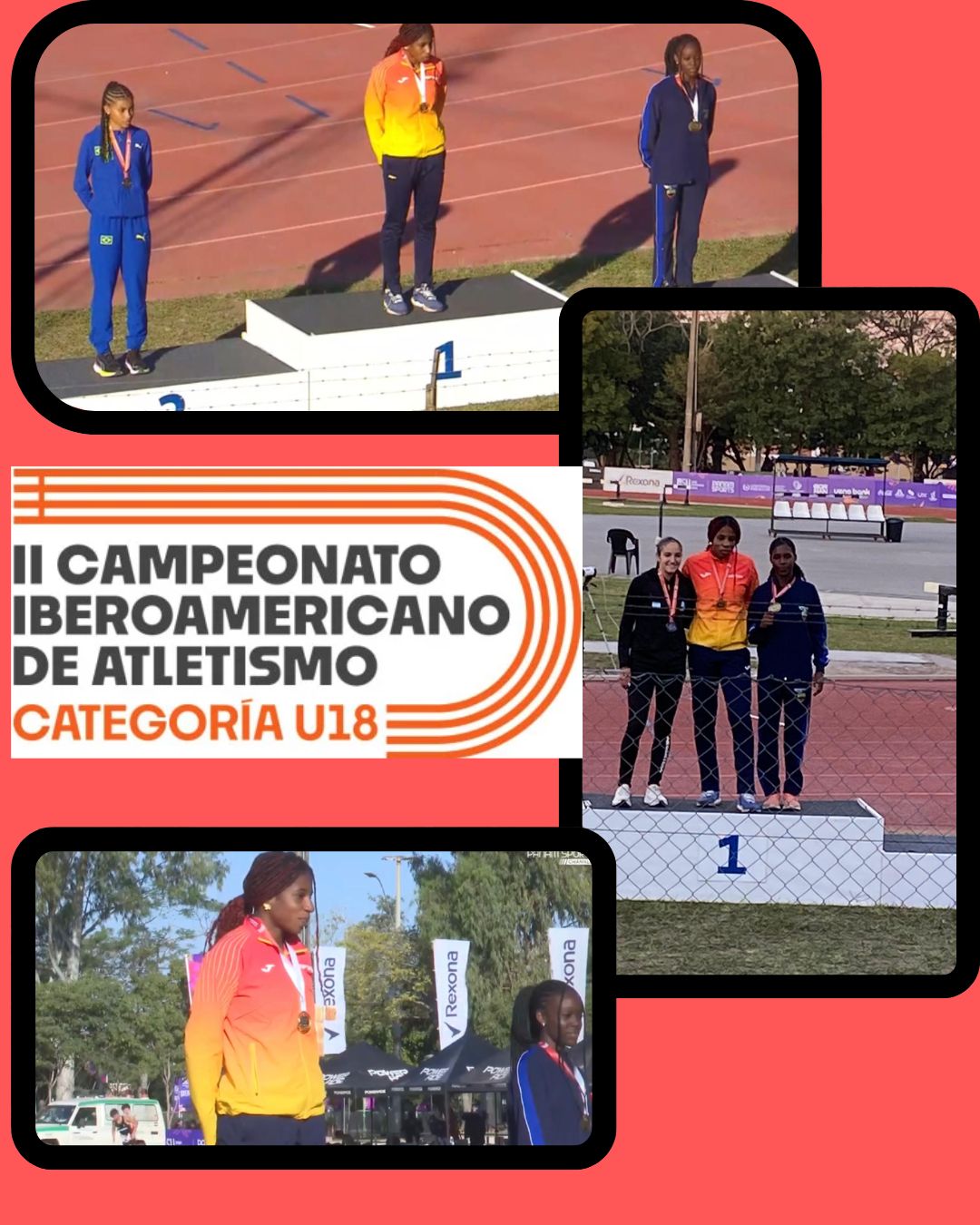 Doblete dorado para Gift Okunrobo en el Iberoamericano Sub-18