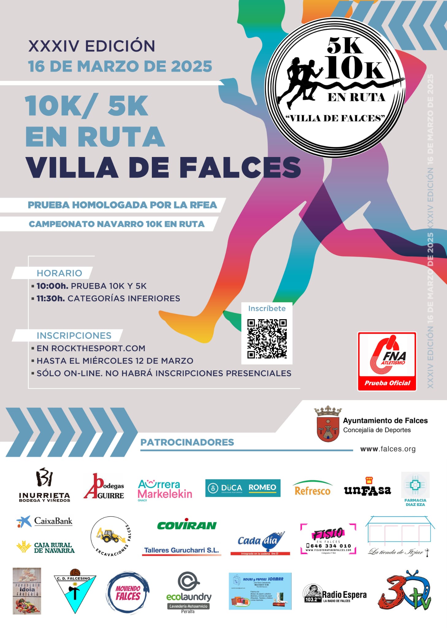 10K/5K Ruta Villa de Falces. CTO NAVARRO 10K en ruta