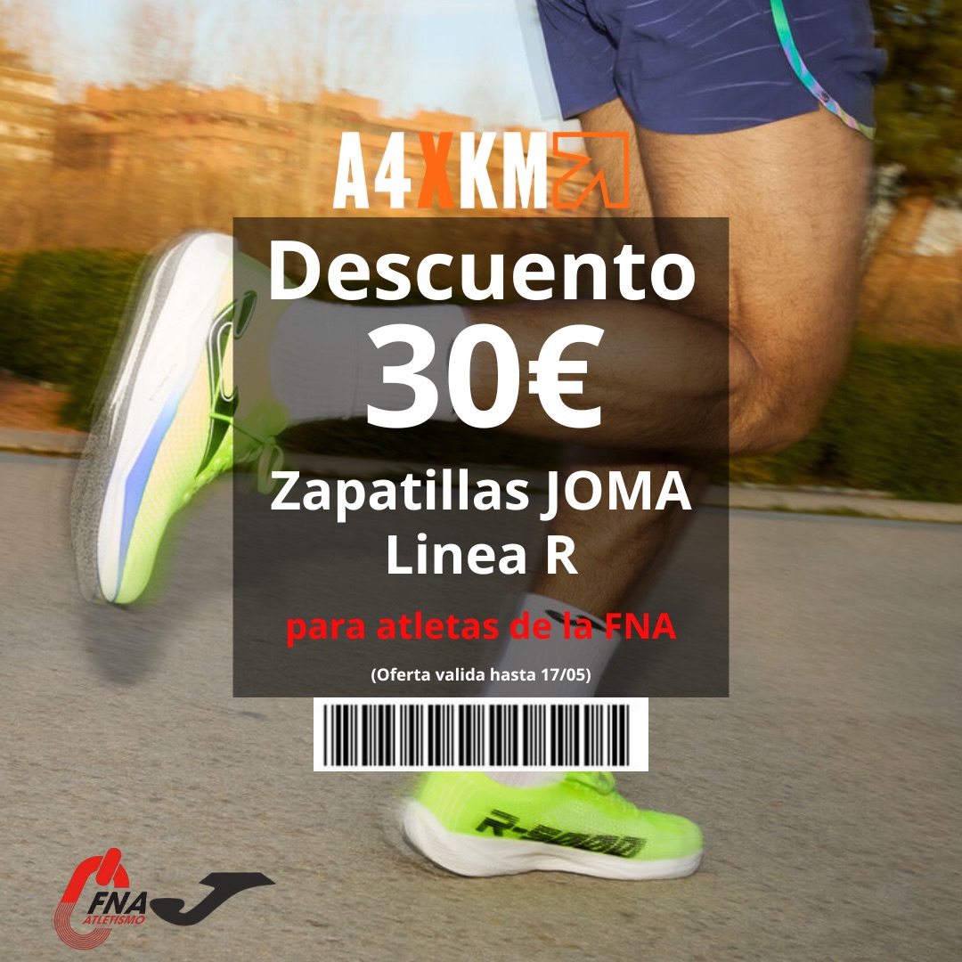 Promoción Joma-A4XKM atletas federados