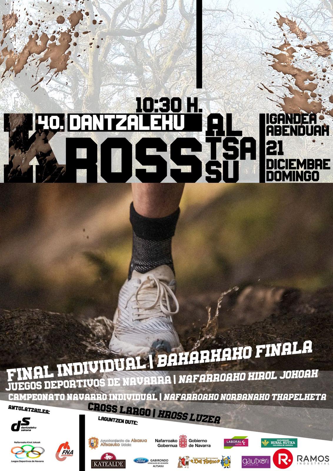 Inscritos Campeonato Navarro Cross