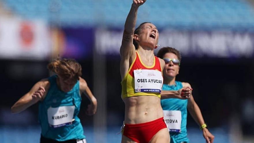 Izaskun Os&eacute;s subcampeona del Mundo ParaAthletics Championships