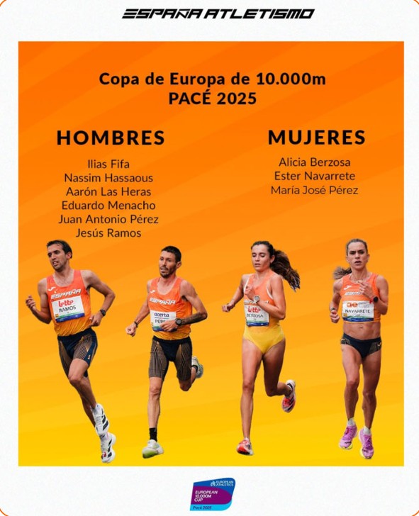 Nassim en la Copa de Europa de 10.000