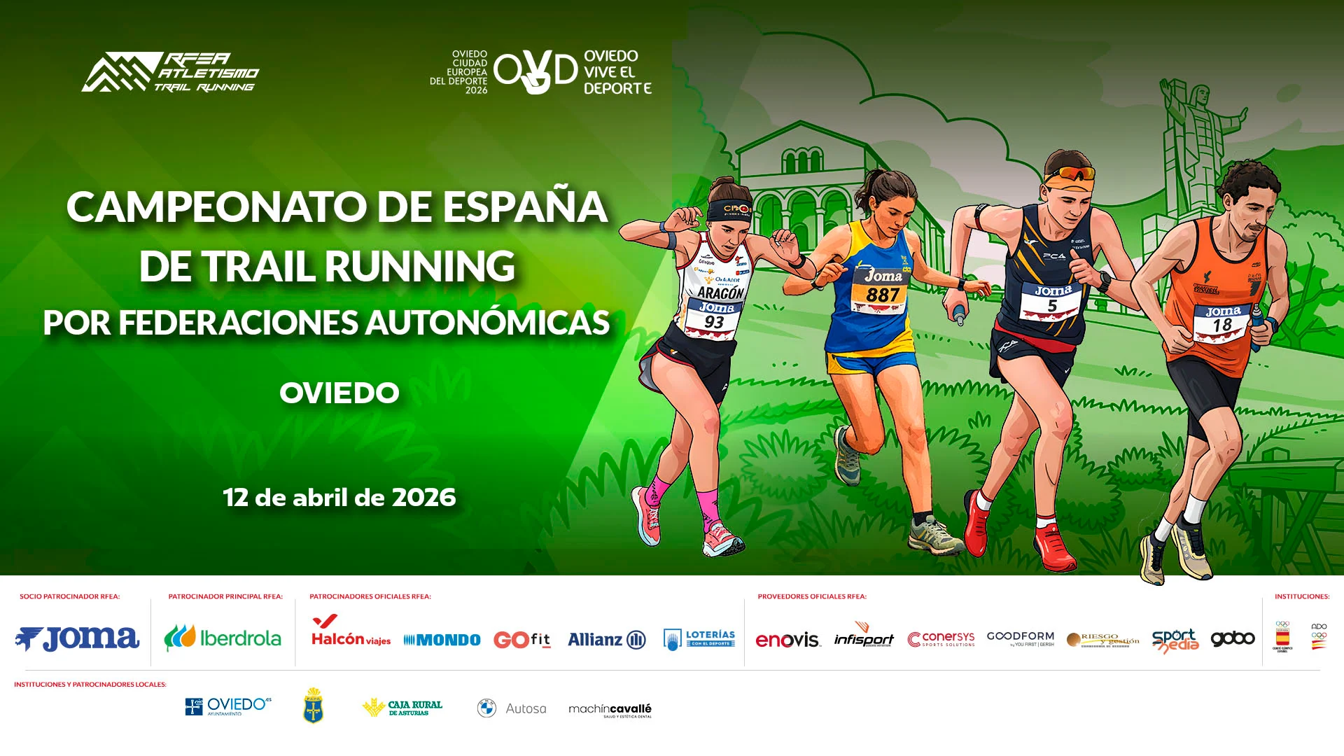 Campeonato de Espa&ntilde;a de Trail Running por Federaciones