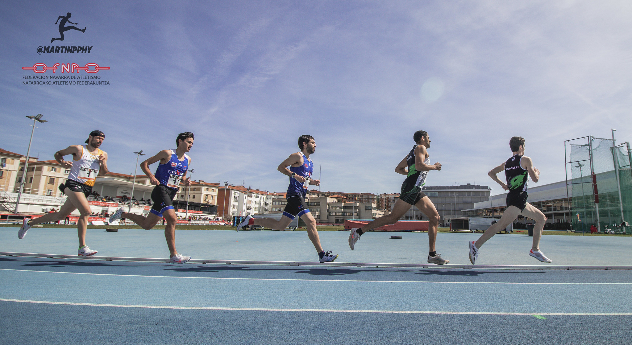 Listas de salida campeonato navarro 10000, milla y lanzamientos largos