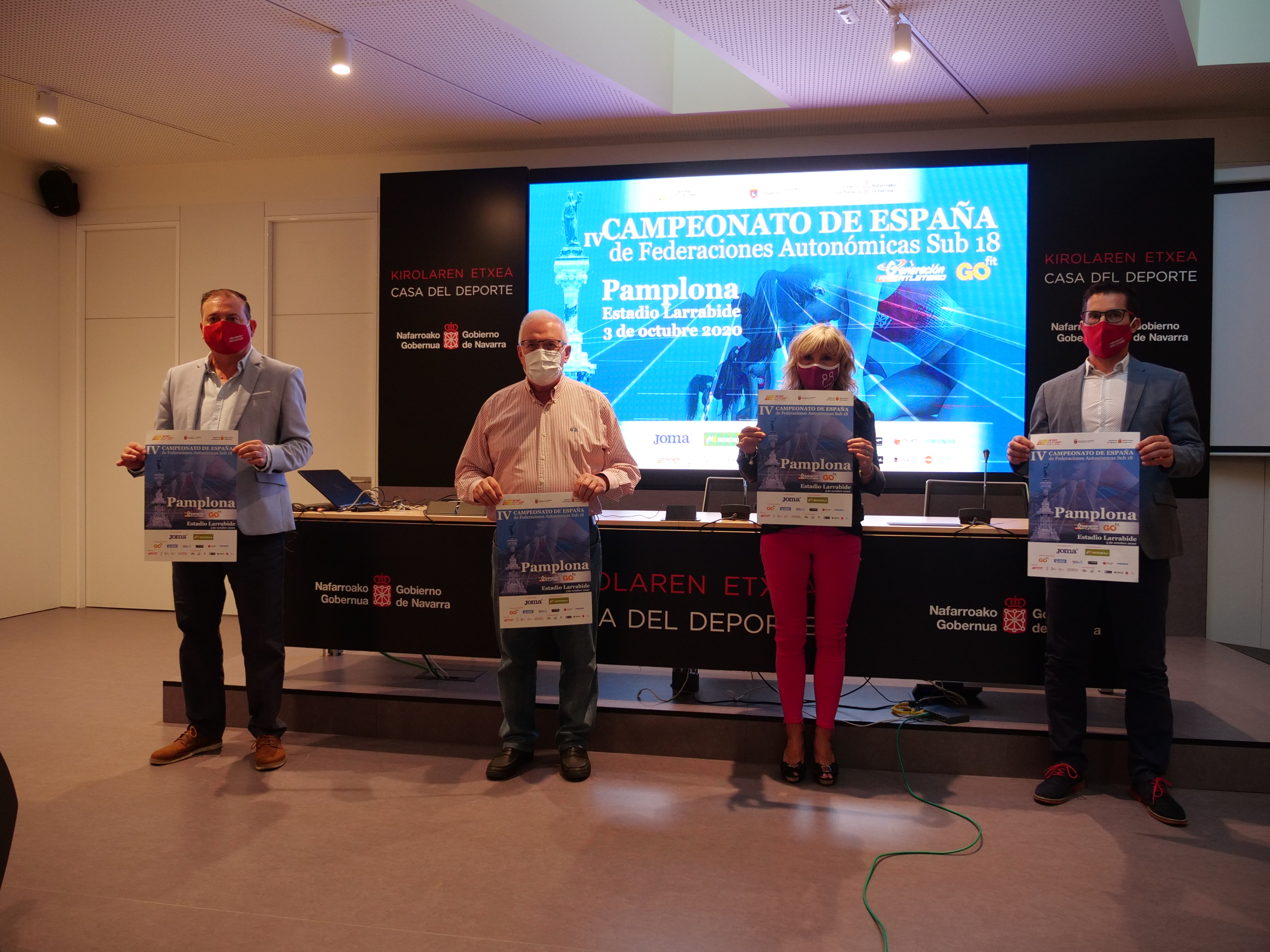 Presentacion campeonato de espa&ntilde;a de federaciones sub 18