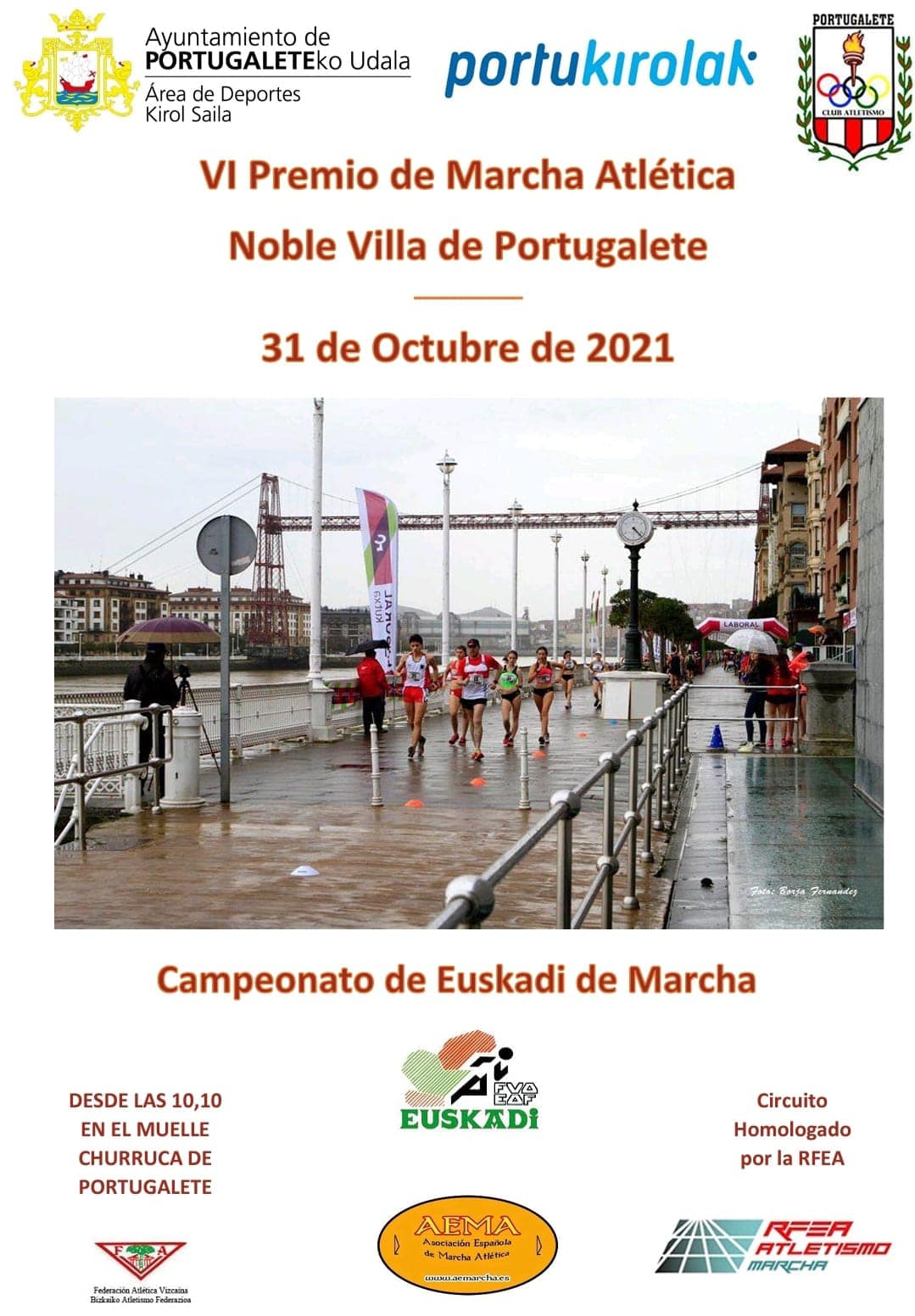 Gran Premio Nacional de Marcha en Portugalete-PRONATREN