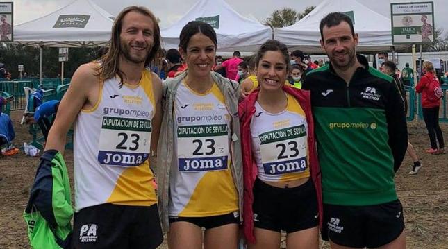 Dos platas en el nacional de clubes de Cross