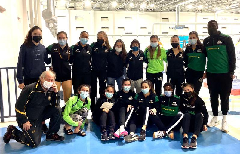 4&ordm; puesto en nacional de clubes sub 20 de pista cubierta