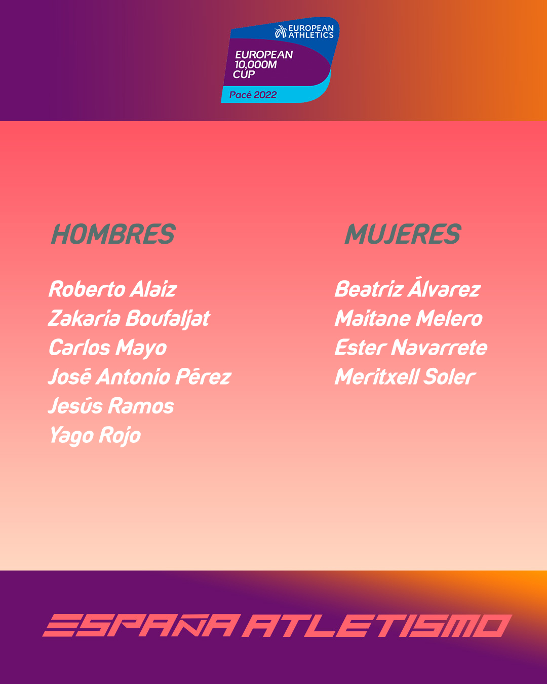 Copa de Europa de 10.000 metros.