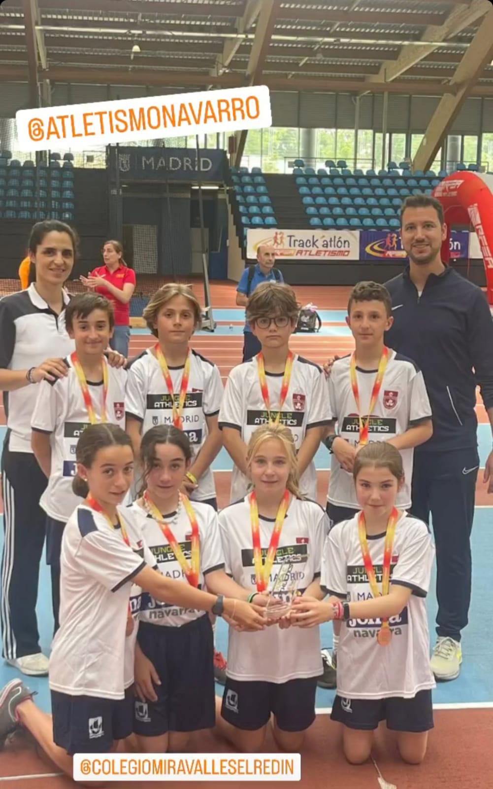 Miravalles-El Red&iacute;n terceros en la Fase Final Nacional del Trackatl&oacute;n