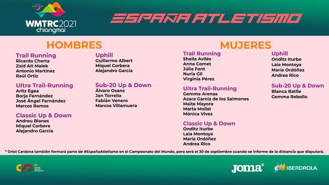 Mar&iacute;a Ordo&ntilde;ez al Mundial de Trail Running