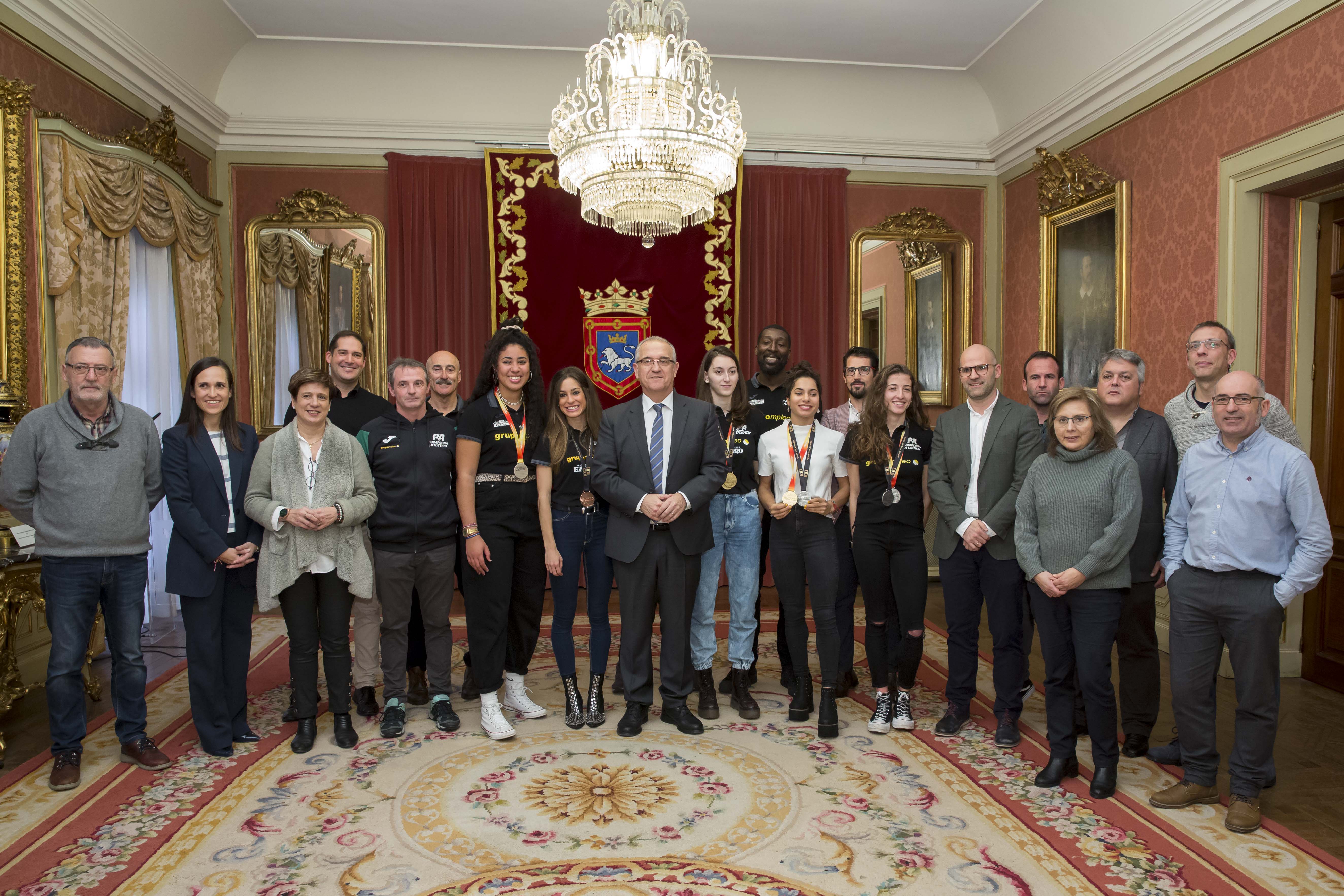 recepci&oacute;n del ayuntamiento de Pamplona