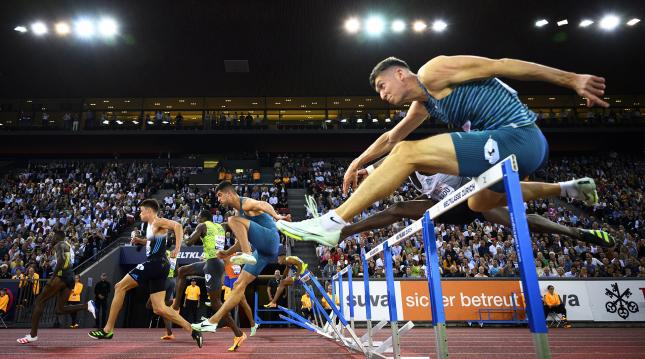Asier cuarto en la final de la diamond League