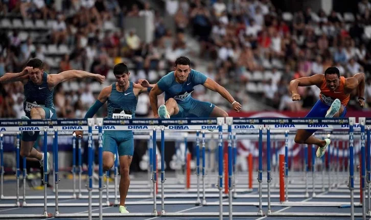 Asier mart&iacute;nez 13.30 en el Meeting de Par&iacute;s