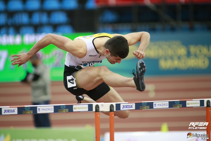 Asier Martínez 7.61 en el World Indoor Tour de Madrid y seleccionado para el europeo de Polonia de PC