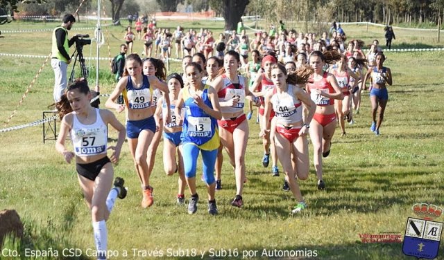 SELECCI&Oacute;N NAVARRA CAMPEONATO DE ESPA&Ntilde;A CSD SUB 18 Y SUB 16 CAMPO A TRAV&Eacute;S