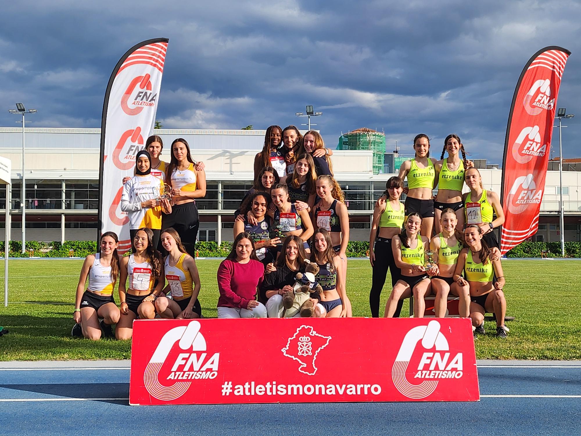 Resultados final por equipos sub18 Fem-Masc