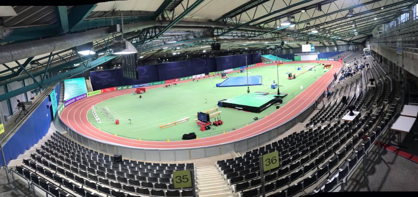 Asier en Alemania en World Indoor Tour