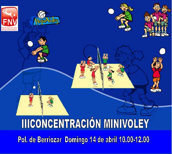 III CONCENTRACI&Oacute;N MINIVOLEY
