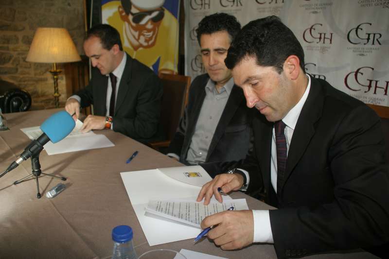 Firma del Convenio de Colaboraci&oacute;n con el Castillo de Gorraiz