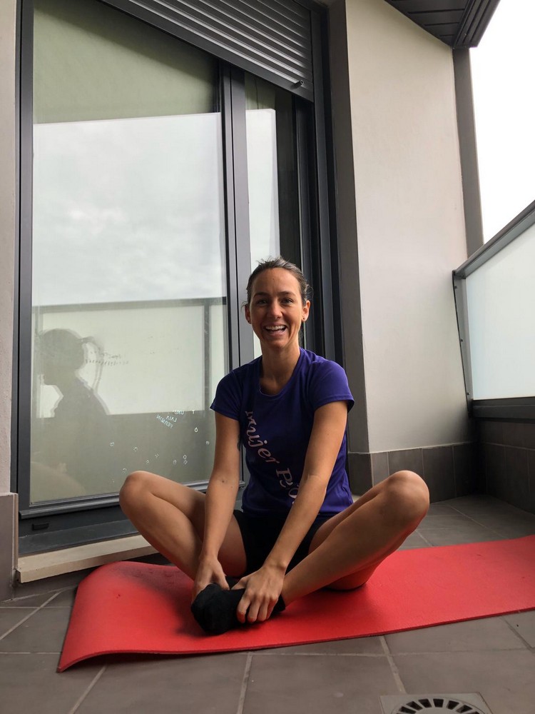 #yoentrenoencasa con Elena Agull&oacute;