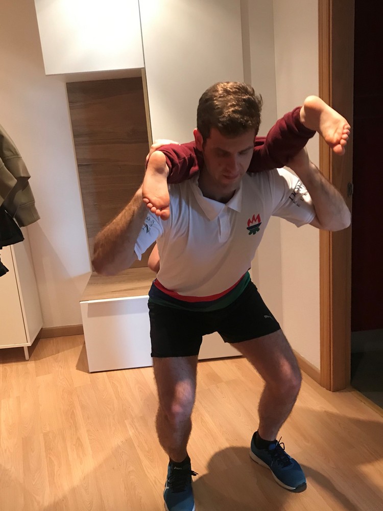 #yoentrenoencasa con &Iacute;&ntilde;igo Nicuesa