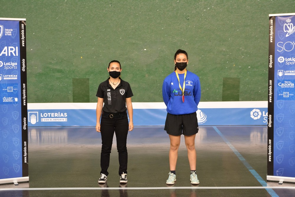 Pleno navarro en el Campenato de España de Clubes de Frontball