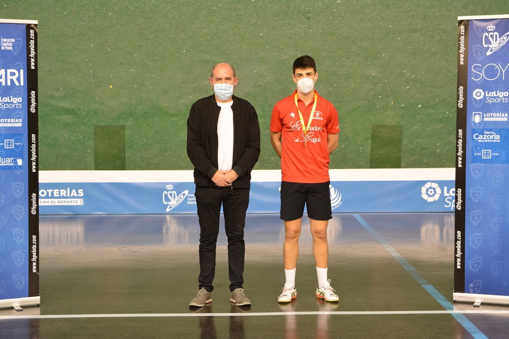 Pleno navarro en el Campenato de España de Clubes de Frontball