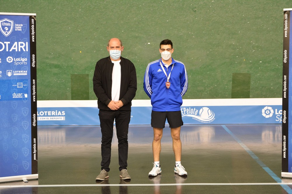 Pleno navarro en el Campenato de España de Clubes de Frontball