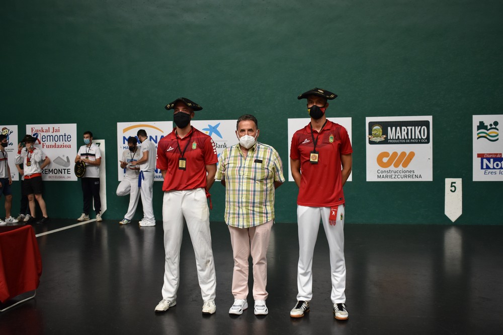 Finales del Campeonato Navarro de Clubes de Pala Corta