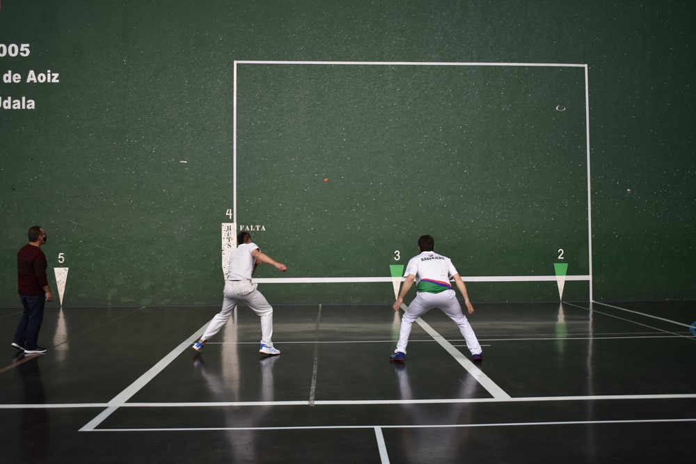 Previas del Campeonato Navarro de Frontball en Aoiz