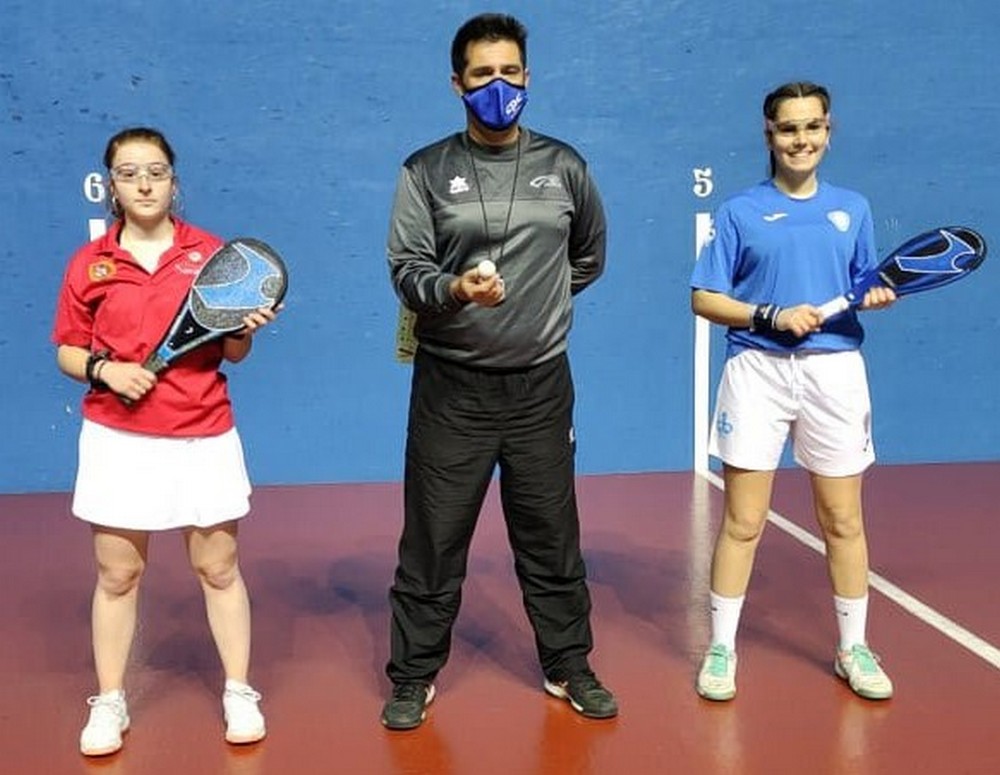 La Selección Navarra Femenina en el Campeonato de España de Frontón de 30 metros