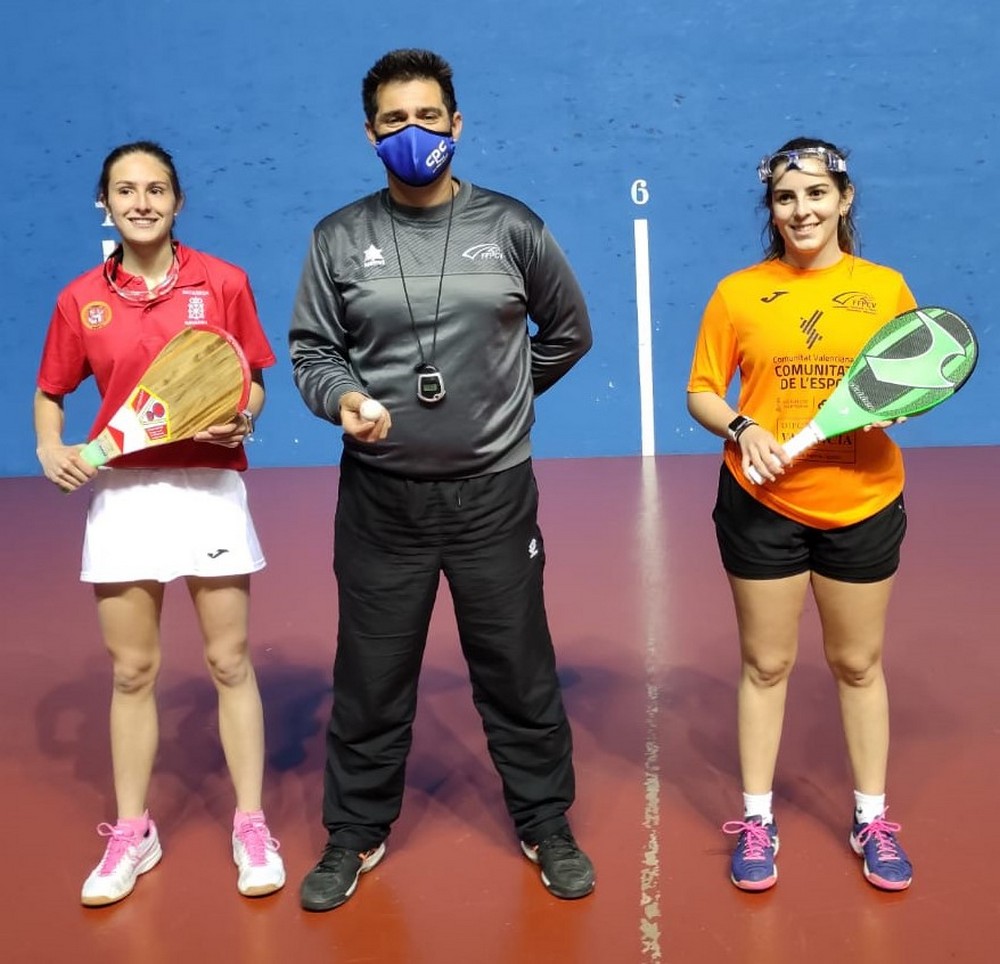 La Selección Navarra Femenina en el Campeonato de España de Frontón de 30 metros