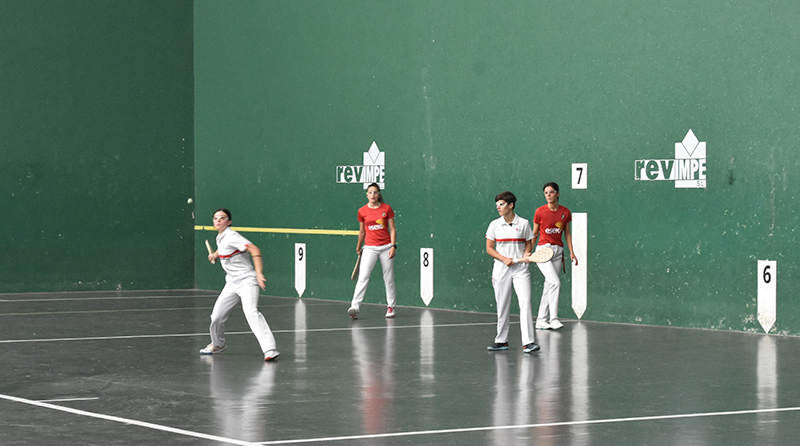 Penúltima jornada de Liga del Campeonato Navarro de Clubes de Paleta Goma Femenina