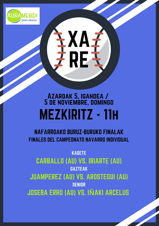 Domingo de Finales en Mezkiritz
