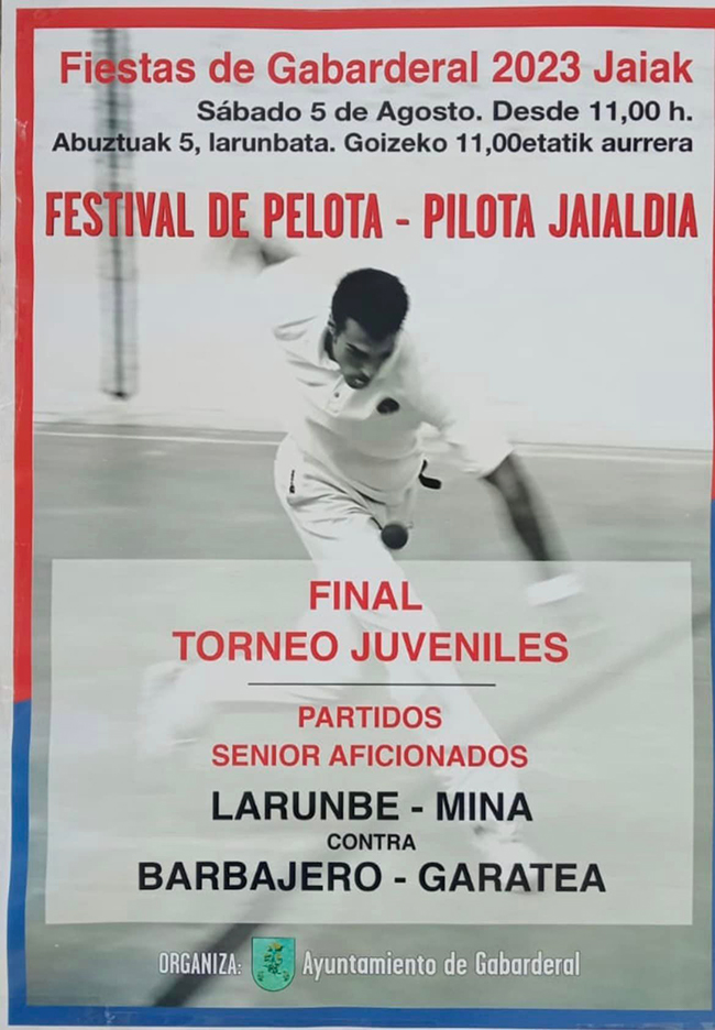Verano de fiestas, verano de pelota