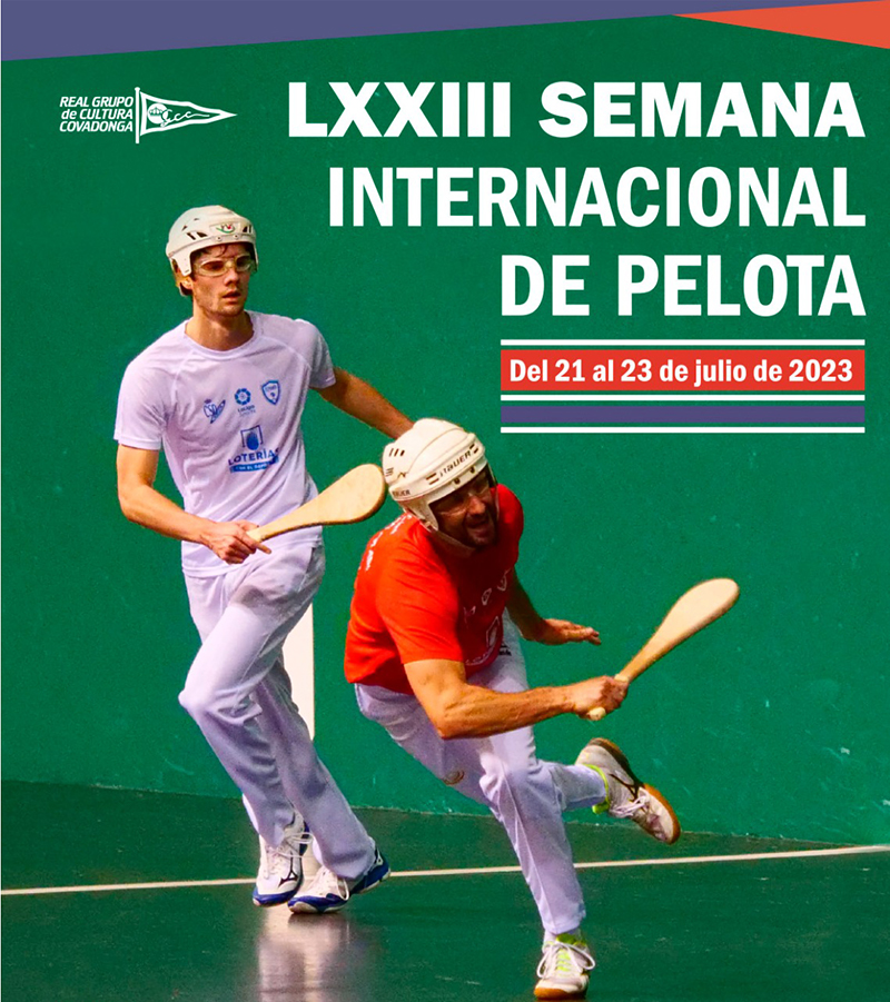 Gran representaci&oacute;n navarra en la Semana Internacional de Pelota de Gij&oacute;n