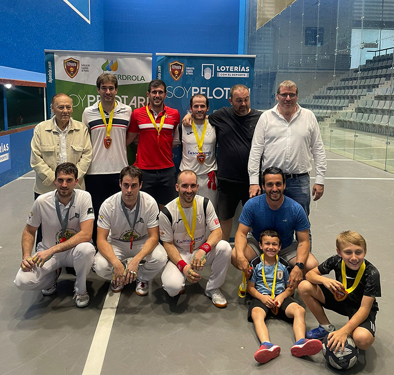 Triplete navarro en el Campeonato de España de Clubes de Trinkete