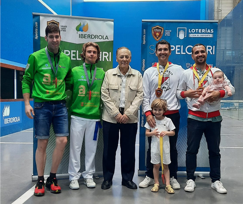 Triplete navarro en el Campeonato de España de Clubes de Trinkete