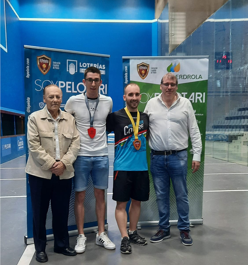 Triplete navarro en el Campeonato de España de Clubes de Trinkete