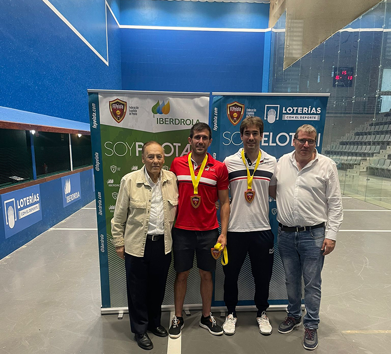 Triplete navarro en el Campeonato de España de Clubes de Trinkete