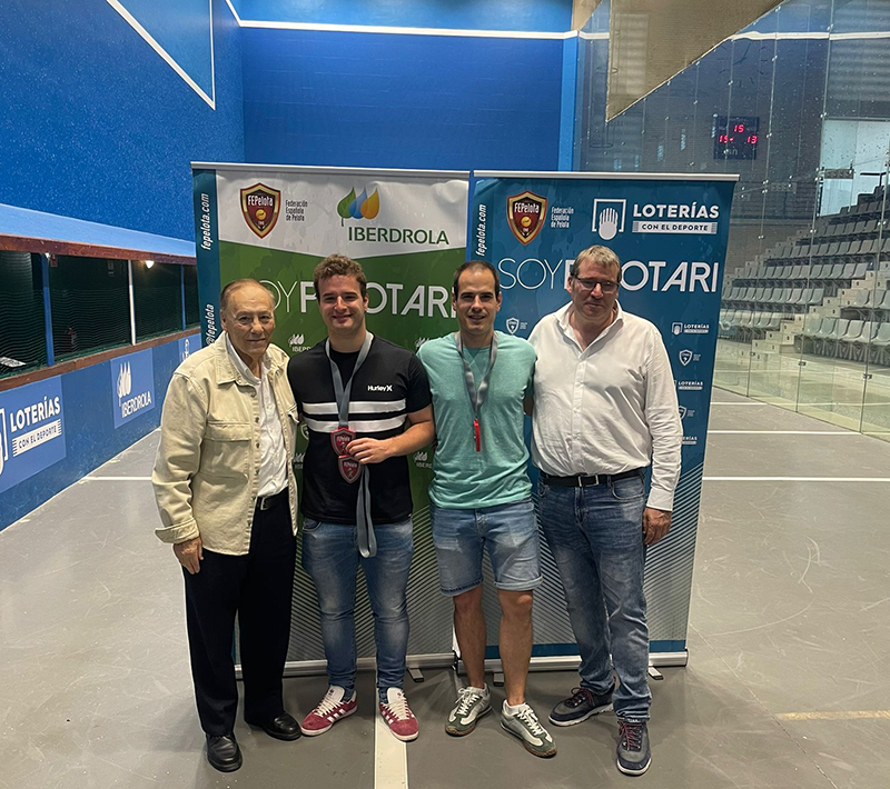 Triplete navarro en el Campeonato de España de Clubes de Trinkete